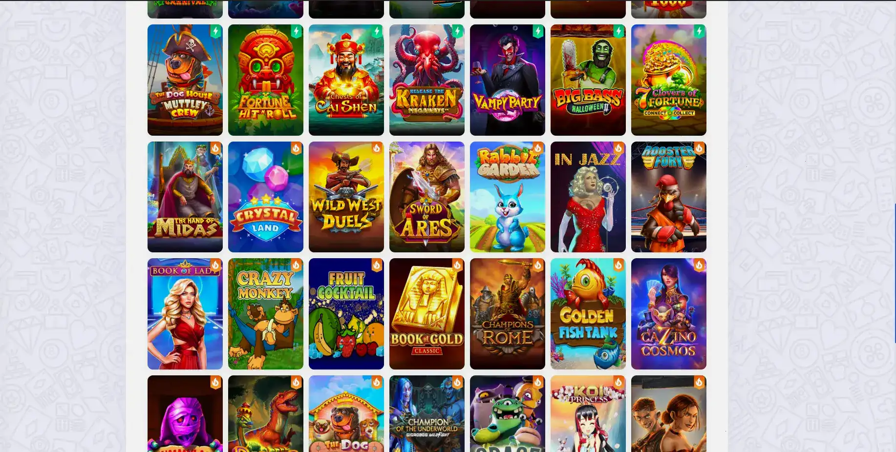 Игровой интерфейс с динамическими множителями